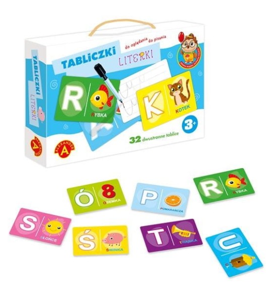 Tabliczki literki Alexander