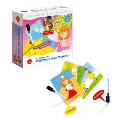 Rysowanie zmazywanie dla dziewczynek Alexander