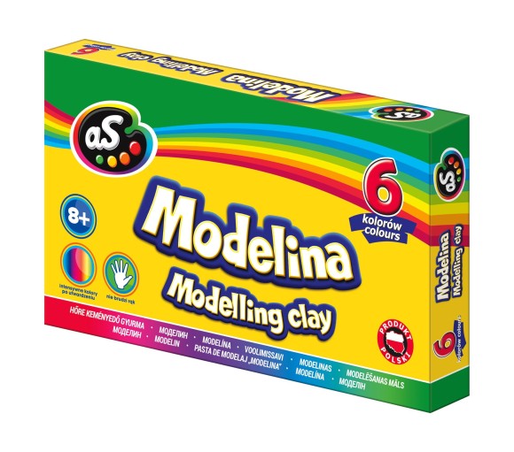 Modelina 6 kolorów AS Astra