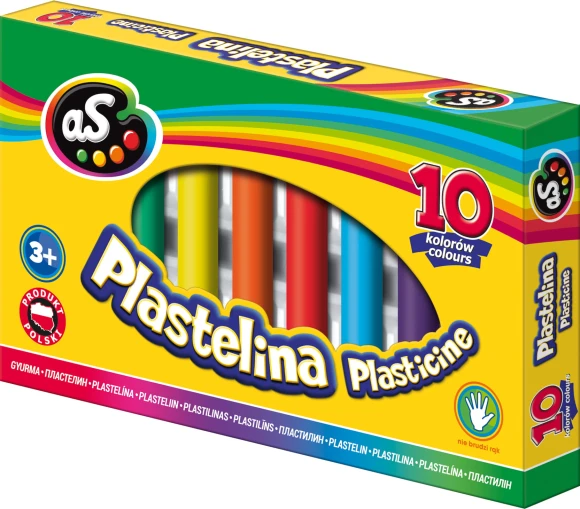 Plastelina AS Astra 10 kolorów