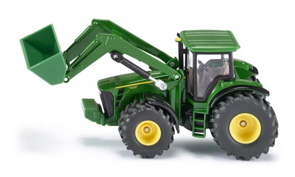 Traktor John Deere z przednią ładowarką 1982 Siku