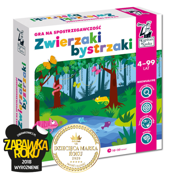 Gra edukacyjna Zwierzaki bystrzaki Kapitan Nauka.png