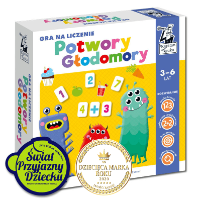 Gra Potwory głodomory Kapitan Nauka