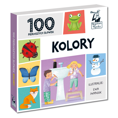 Książeczka 100 pierwszych słówek Kolory Kapitan Nauka