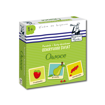 Karty obrazkowe Odkrywam świat Owoce Kapitan Nauka