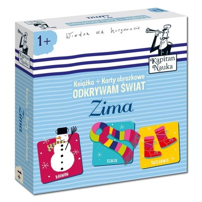 Karty obrazkowe Odkrywam świat Zima Kapitan Nauka