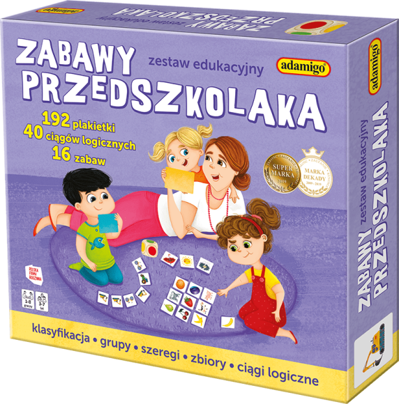 Zestaw edukacyjny Zabawy przedszkolaka Adamigo.png