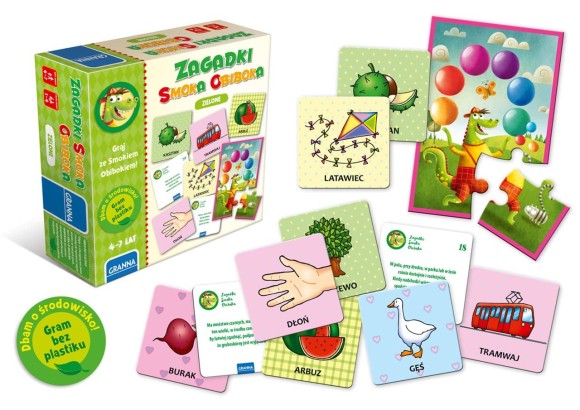Gra Zagadki Smoka Obiboka zielone Granna.jpeg