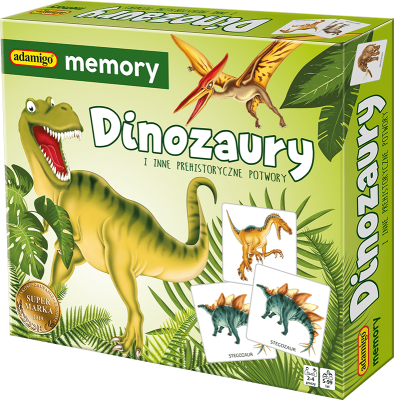 Gra Memory Dinozaury Adamigo