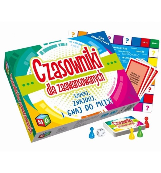 Gra edukacyjna Czasowniki dla zaawansowanych Multigra.jpg