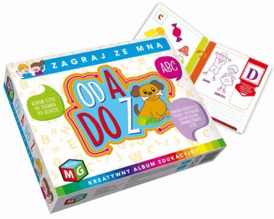 Album grafomotoryczny Od A do Z Multigra