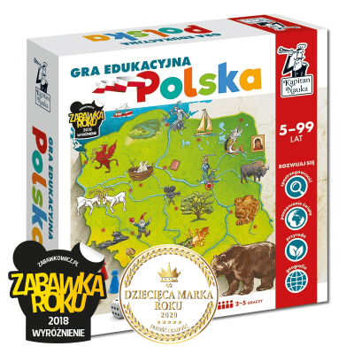 Gra edukacyjna Polska Kapitan Nauka