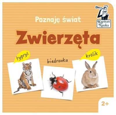 Książeczka Poznaję świat Zwierzęta Kapitan Nauka