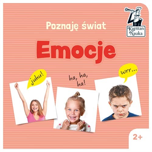 Książeczka Poznaję świat Emocje Kapitan Nauka