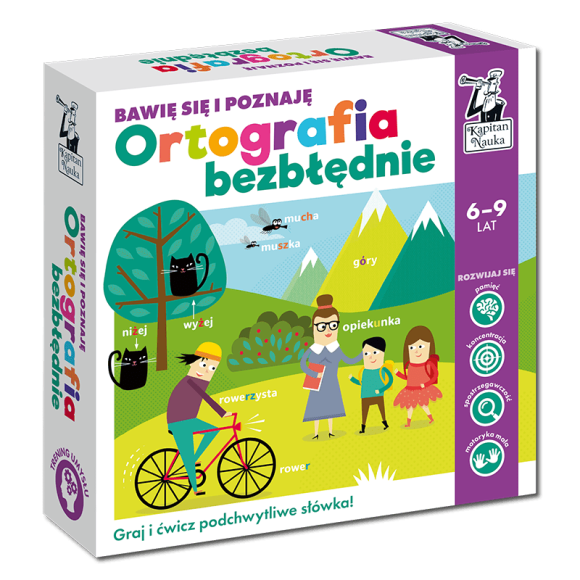 Gra Ortografia bezbłędnie Kapitan Nauka