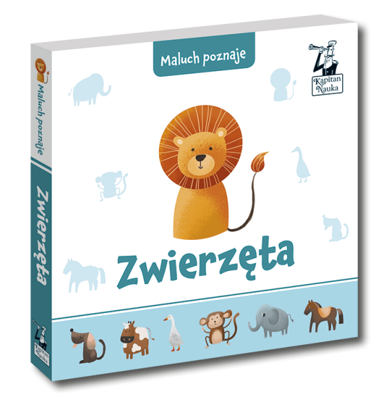 Książeczka Maluch poznaje zwierzęta Kapitan Nauka