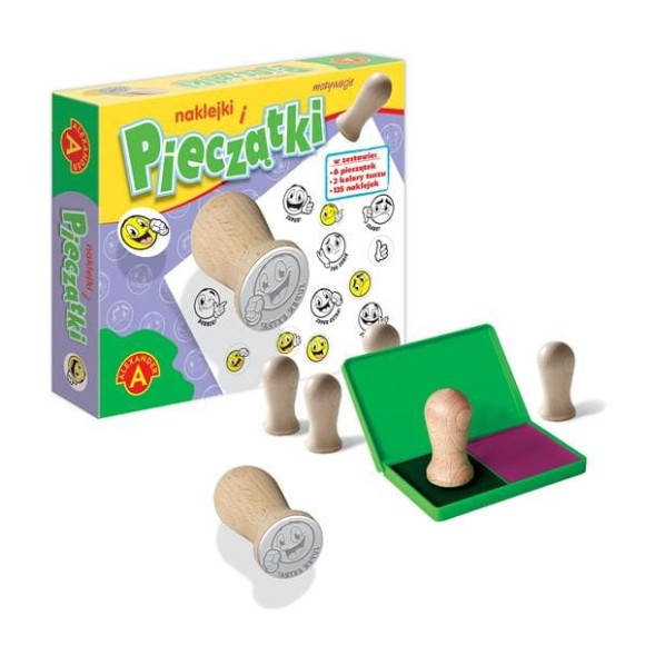 Pieczątki stemple buźki motywacje Alexander.jpg