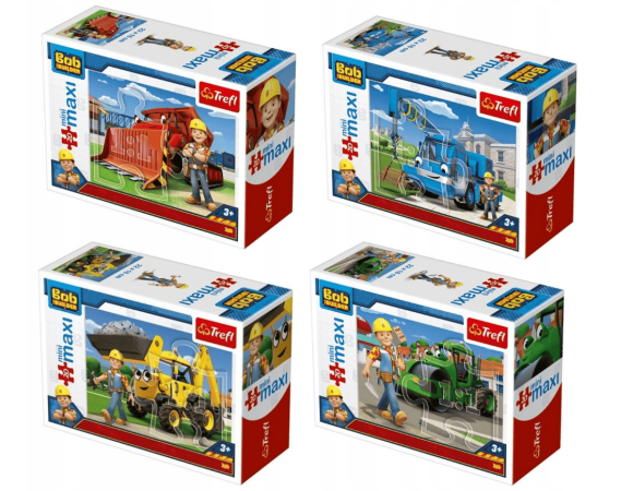 Puzzle MiniMaxi Bob Budowniczy 20 elementów Trefl