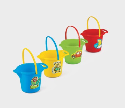 Wiaderko do piasku średnie z dziubkiem Marioinex