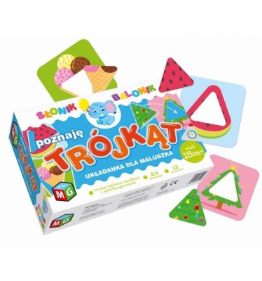 Układanka Poznaję trójkąt Multigra