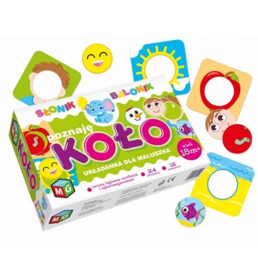Układanka Poznaję koło Multigra