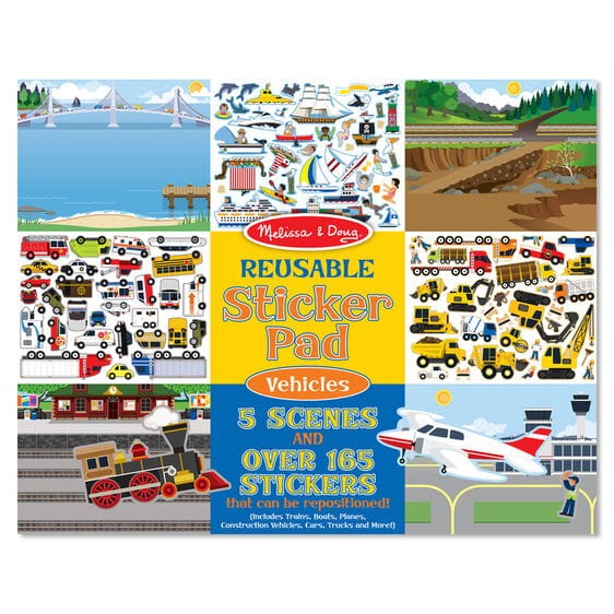 Naklejki Pojazdy Melissa & Doug