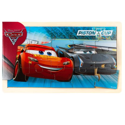 Puzzle drewniane Disney Auta 3  Cars 3
