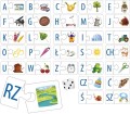 Edukacyjne puzzle Poznaję literki Adamigo