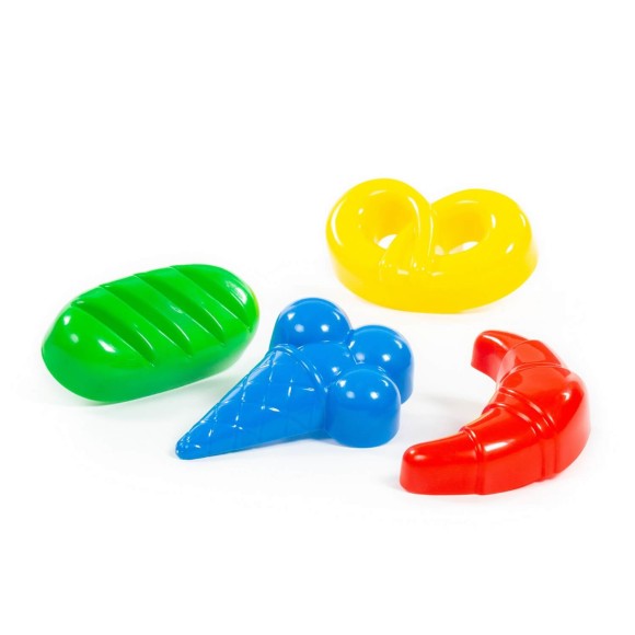 Foremki do piaskownicy Słodycze Wader Polesie.jpg