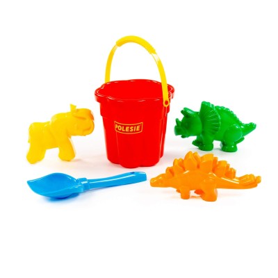 Średnie wiaderko z łopatką i foremkami 35615 Wader Polesie