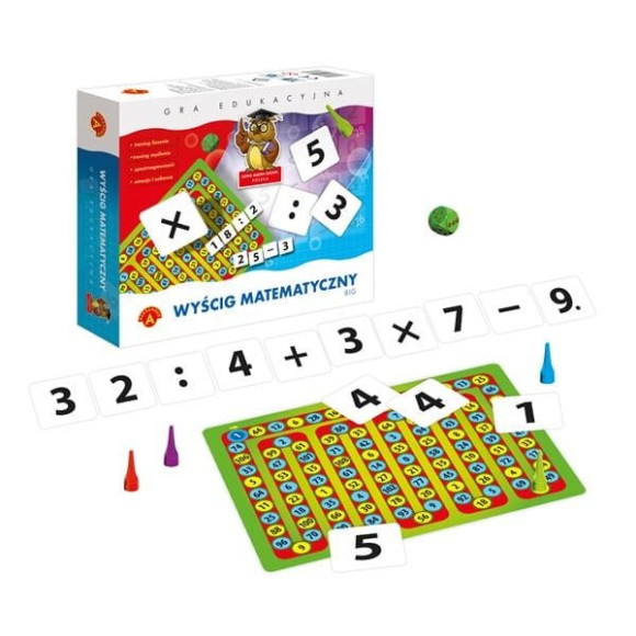Gra do nauki liczenia Wyścig matematyczny Big