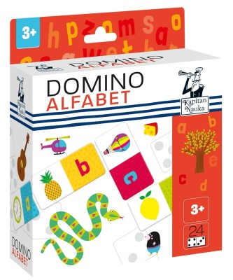 Gra Domino Obrazkowe Alfabet Kapitan Nauka