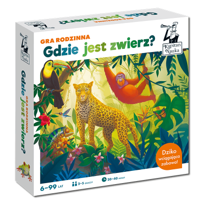 Gra Gdzie jest zwierz Kapitan Nauka