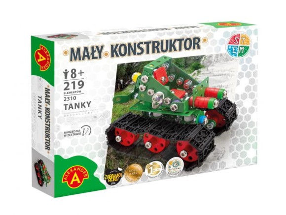 Mały Konstruktor Tanky Alexander