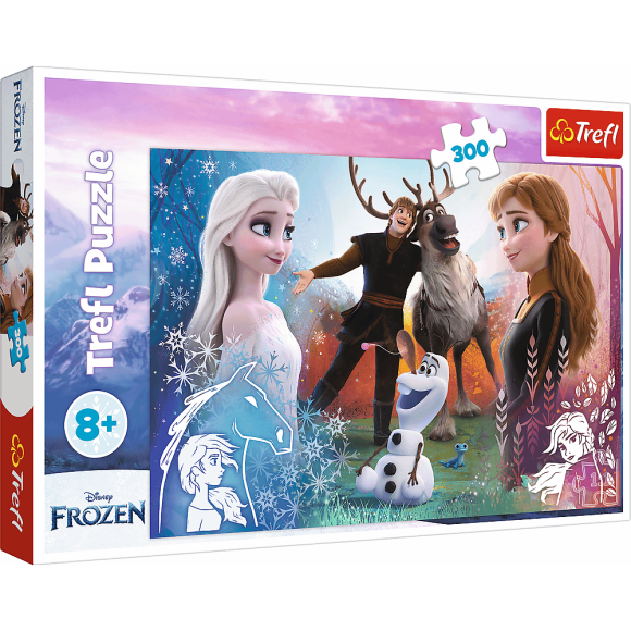 Puzzle 300 elem. Frozen Magiczny czas Trefl