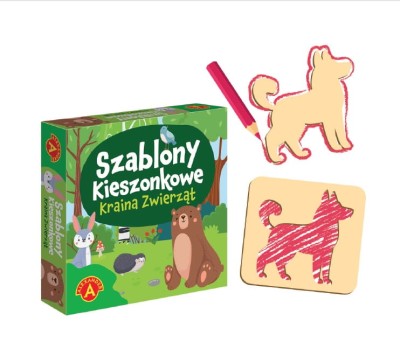 Szablony Kieszonkowe - Kraina Zwierząt Alexander