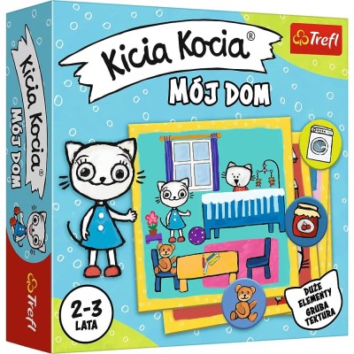 Gra Kicia Kocia Mój dom Trefl