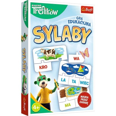 Gra logopedyczna Sylaby Trefl