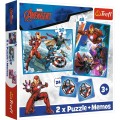 Marvel Avengers puzzle Bohaterowie w akcji.jpg