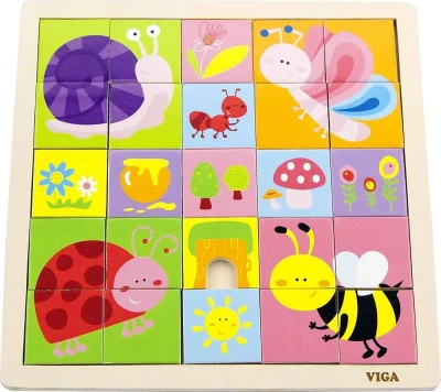 Mozaika Wesołe robaczki Viga