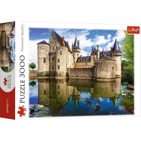 Puzzle Zamek w Sully-sur-Loire 3000 elementów.jpg