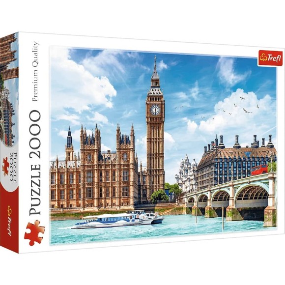 Puzzle 2000 elementów Big Ben Londyn Trefl