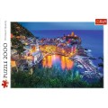 Puzzle zestaw 2000 elementów Trefl Vernazza o zmroku.jpg