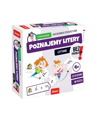 Gra Poznajemy litery z profesorkiem Jawa
