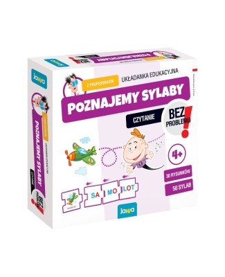 Gra Poznajemy sylaby z profesorkiem Jawa