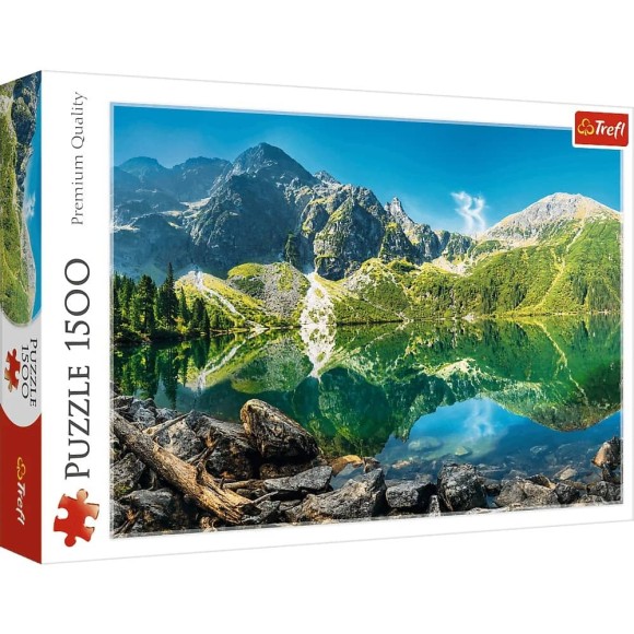 Puzzle 1500 elementów Morskie Oko Trefl