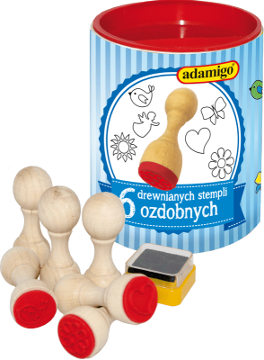 Pieczątki stemple ozdobne Adamigo