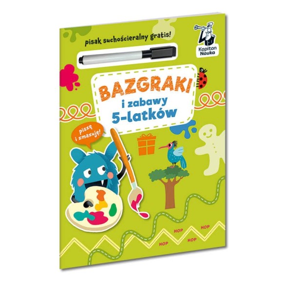 Bazgraki i zabawy pięciolatków Kapitan Nauka.jpg
