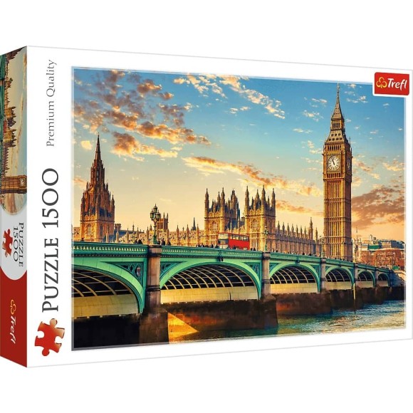 Puzzle 1500 elementów Londyn Trefl