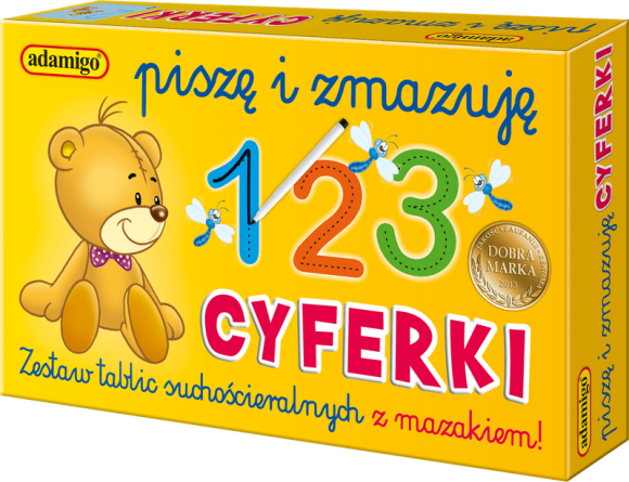 Karty do nauki pisania cyferki Adamigo.png